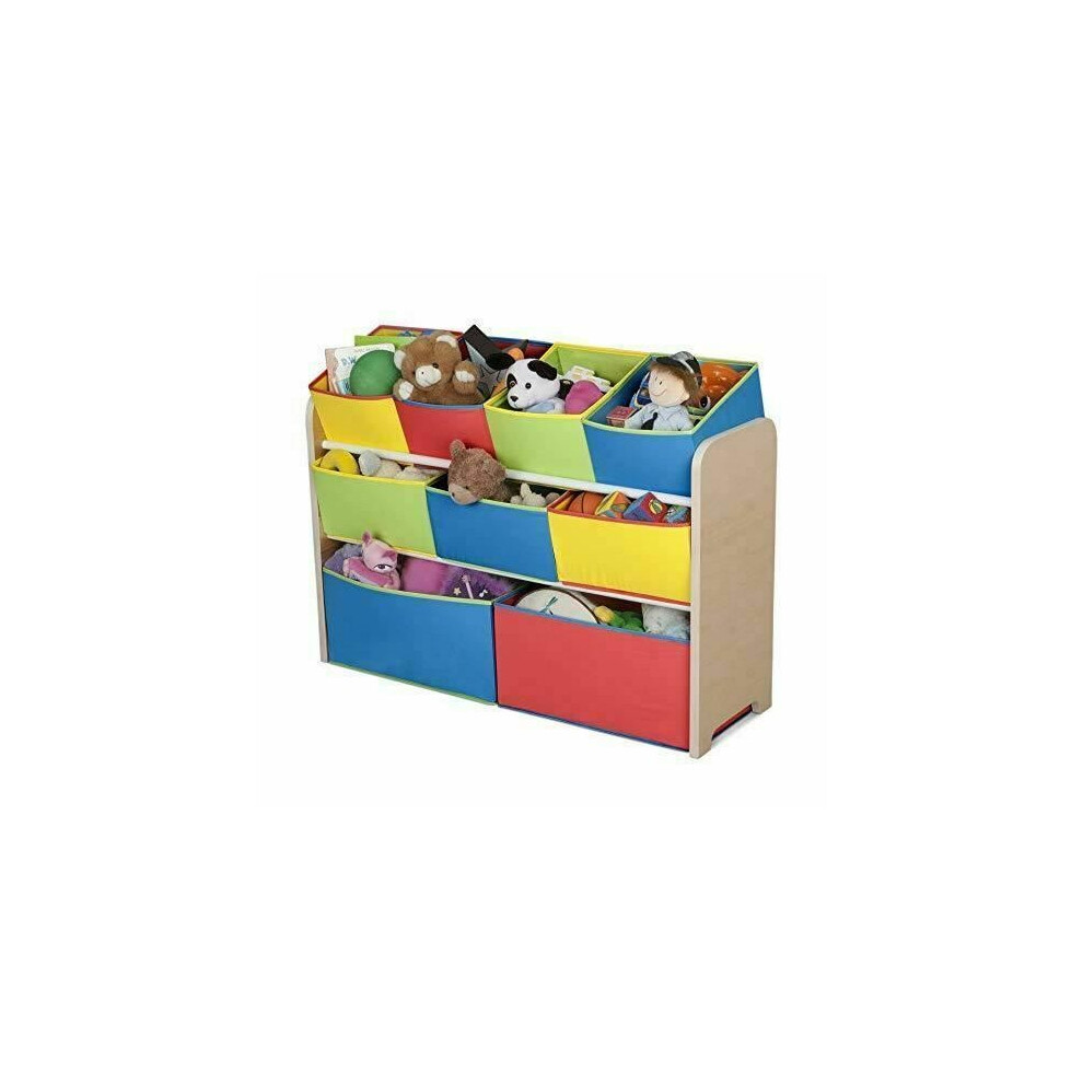 Kids Children Toys Storage Rack Playroom Plastic Boxes Toys Organizer