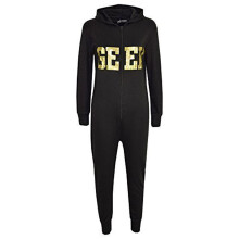 (13 Years) Kids Girls Boys GEEK Print A2Z Onesie One Piece All In One Summer Jumpsuit PJ's