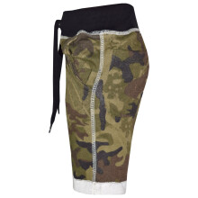 (13 Years) Kids Boys Shorts Fleece Camouflage Green Chino Short Knee Length Half Pant 3-13Y