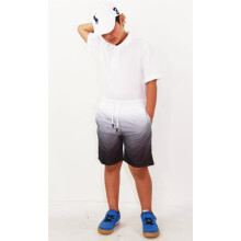 (7-8 Years) Kids Boys Girls Shorts Two Tone Black Summer Chino Short Knee Length Half Pants
