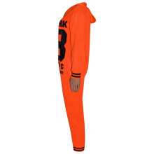 (7-8 Years, Neon Orange) Girls Boys Onesie Kids NEW YORK 86 TIGERS Onesies All In One Jumpsuit PJ's 7-13Y