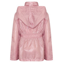 (11-12 Years, Baby Pink) Girls Boys Raincoats Jackets Kids Lightweight Hooded Cagoule Rain Mac 5-13 Years