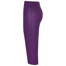 (11-12 Years, Purple) Kids Girls Maxi Skirt School Dance Party Fashion Plain Pencil Skirts 5-13 Years