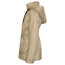 (9-10 Years, Stone) Girls Boys Raincoats Jackets Kids Lightweight Hooded Cagoule Rain Mac 5-13 Years