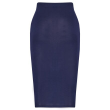 (9-10 Years, Navy) Kids Girls Maxi Skirt School Dance Party Fashion Plain Pencil Skirts 5-13 Years