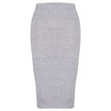 (7-8 Years, Grey) Kids Girls Maxi Skirt School Dance Party Fashion Plain Pencil Skirts 5-13 Years