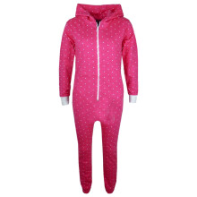 (13 Years, Pink Polka Dots) KIDS GIRLS BOYS POLKA DOT FRUIT PRINT COTTON ONESIE ALL IN ONE PJ'S 7-13 YEARS