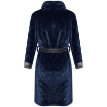 (13 Years) Kids Girls Boys Bathrobes Plain Navy Dressing Gown Night Lounge Wears 2-13 Years