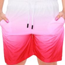 (7-8 Years) Kids Girls Shorts Two Tone Pink Summer Chino Short Knee Length Half Pant 3-13 Yr
