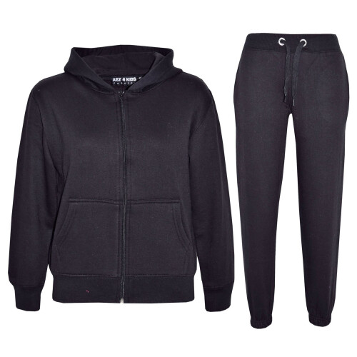 Boys plain black hoody hotsell