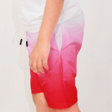 (13 Years) Kids Girls Shorts Two Tone Pink Summer Chino Short Knee Length Half Pant 3-13 Yr