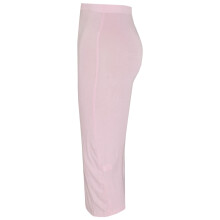 (7-8 Years, Baby Pink) Kids Girls Maxi Skirt School Dance Party Fashion Plain Pencil Skirts 5-13 Years