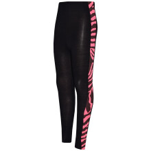 (13 Years, Neon Pink) Kids Girls Legging Zebra Panelled Legging Trendy Party Fashion Dance Pants 7-13Y