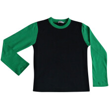 (2-3 Years) Kids Girls Boys Pjs Contrast Green Color Plain Stylish Pyjamas Set Age 2-13 Year