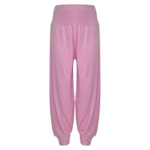 (7-8 Years, Baby Pink) Kids Girls Ali Baba Style Plain Color Fashion Trendy Trouser 2-13 Years