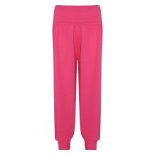 (4-5 Years, Neon Pink) Kids Girls Ali Baba Style Plain Color Fashion Trendy Trouser 2-13 Years