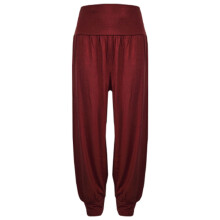 (3-4 Years, Wine) Kids Girls Ali Baba Style Plain Color Fashion Trendy Trouser 2-13 Years