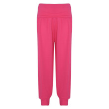 (2-3 Years, Neon Pink) Kids Girls Ali Baba Style Plain Color Fashion Trendy Trouser 2-13 Years