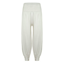 (11-12 Years, Cream) Kids Girls Ali Baba Style Plain Color Fashion Trendy Trouser 2-13 Years