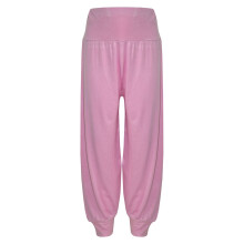 (9-10 Years, Baby Pink) Kids Girls Ali Baba Style Plain Color Fashion Trendy Trouser 2-13 Years