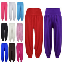 (2-3 Years, Wine) Kids Girls Ali Baba Style Plain Color Fashion Trendy Trouser 2-13 Years