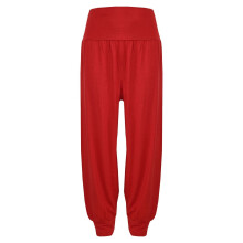 (7-8 Years, Red) Kids Girls Ali Baba Style Plain Color Fashion Trendy Trouser 2-13 Years
