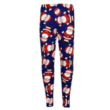 (13 Years, Santa Navy) Kids Girls Christmas Leggings Santa Snowman Penguin Print Xmas Fashion Legging