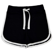 (13 Years, Black) A2Z 4 Kids Girls' Cotton Sport Shorts
