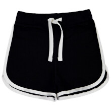 (5-6 Years, Black) A2Z 4 Kids Girls' Cotton Sport Shorts