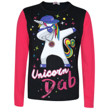 (9-10 Years, Pink) Kids Girls Pyjamas Designer Unicorn Dab Floss Lounge Wear Nightwear PJS 5-13 Yr