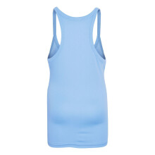 (7-8 Years, Sky Blue) Girls Vest Kids Stylish Racer Back Fashion Top T Shirt Age 5 6 7 8 9 10 11 13 Y