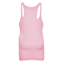(9-10 Years, Baby Pink) Girls Vest Kids Stylish Racer Back Fashion Top T Shirt Age 5 6 7 8 9 10 11 13 Y