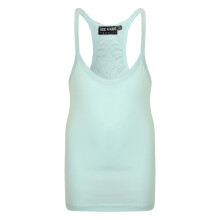 (5-6 Years, Aqua) Girls Vest Kids Stylish Racer Back Fashion Top T Shirt Age 5 6 7 8 9 10 11 13 Y
