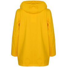 (7-8 Years) Kids Girls Boys PU Raincoat Jacket Yellow Hooded Waterproof Rainmac Cagoule 5-13