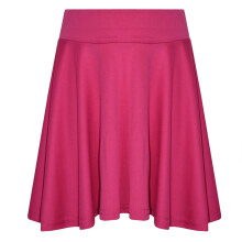 (13 Years, Cerise) New Girls Skater Skirt School Fashion Summer Skirt