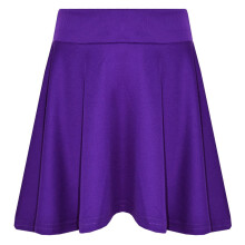 (9-10 Years, Black) New Girls Skater Skirt School Fashion Summer Skirt