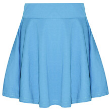 (9-10 Years, Sky Blue) New Girls Skater Skirt School Fashion Summer Skirt