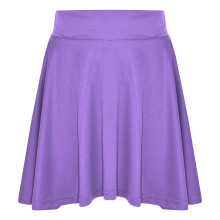 (13 Years, Lilac) New Girls Skater Skirt School Fashion Summer Skirt