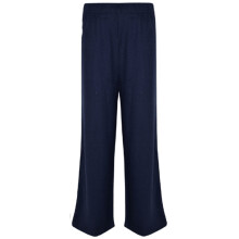 (11-12 Years, Navy) Kids Girls Boys PJs Plain Color Stylish Color Cotrast Pajamas Set Age 5-13 Years