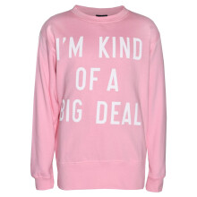 (5-6 Years, Baby Pink) Girls Top Kids I'm Kind Of A Big Deal Print Sweatshirt Tops Jumper Shirt 5-12 Yr