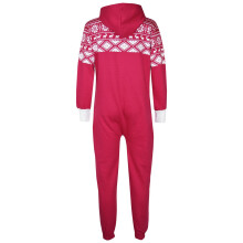 (9-10 Years, Snowman Pink) New Kids Girls Boys Novelty Christmas Santa Reindeer Onesie All In One Jumpsuit