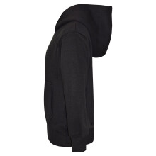 (13 Years) Kids Girls Boys Sweat Shirt Tops Plain Black Hooded Jumpers Hoodies Age 2-13 Yr