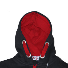 (9-10 Years) Kids Girls Boys Fleece Contrast A2Z Onesie One Piece Red All In One Jumpsuit2-13