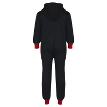 (5-6 Years) Kids Girls Boys Fleece Contrast A2Z Onesie One Piece Red All In One Jumpsuit2-13