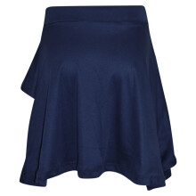 (11-12 Years, Navy) Gilrs Skirt Kids Plain Color School Fashion Dance Frill Skirts Age 5-13 Years