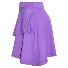 (5-6 Years, Lilac) Gilrs Skirt Kids Plain Color School Fashion Dance Frill Skirts Age 5-13 Years