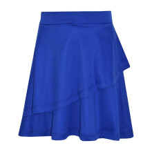 (9-10 Years, Royal Blue) Gilrs Skirt Kids Plain Color School Fashion Dance Frill Skirts Age 5-13 Years