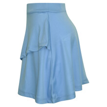 (5-6 Years, Turquoise) Gilrs Skirt Kids Plain Color School Fashion Dance Frill Skirts Age 5-13 Years