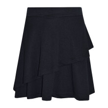 (5-6 Years, Black) Gilrs Skirt Kids Plain Color School Fashion Dance Frill Skirts Age 5-13 Years