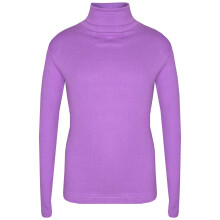 (2-3 Years, Lilac) Kids Girls Polo Neck T Shirt Thick Cotton Turtleneck Jumper Long Sleeve Top 2-13